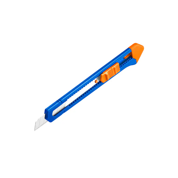 CORTACARTON PLASTICO 09X080MM PULSADOR PLANO 2