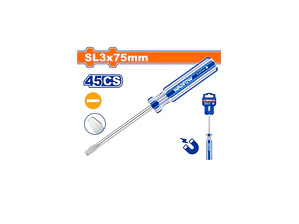 DESTORNILLADOR PLANO IMANTADO SL3,0X75MM