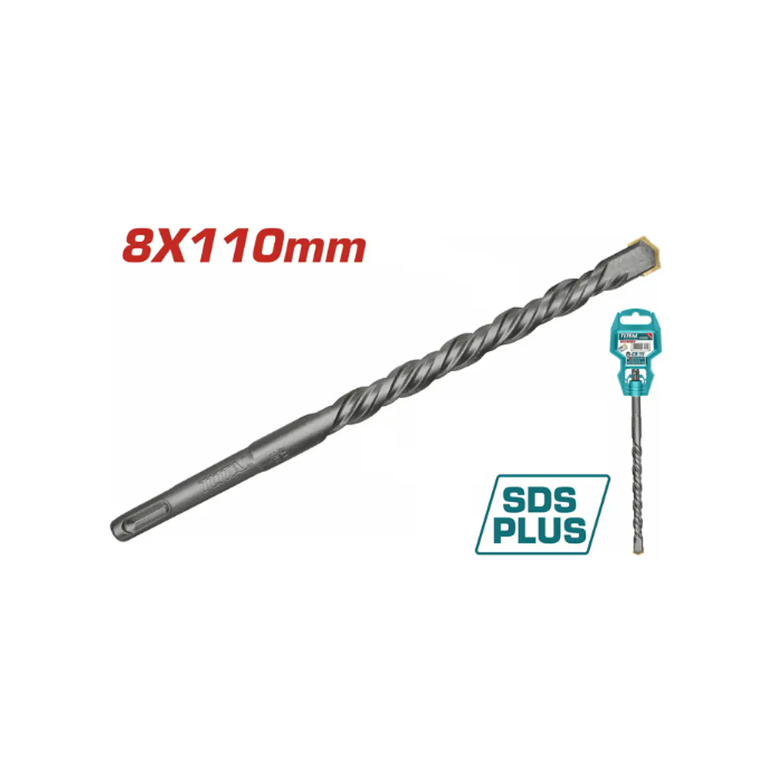 BROCA CEMENTO SDS PLUS 8 X 110 MM 2