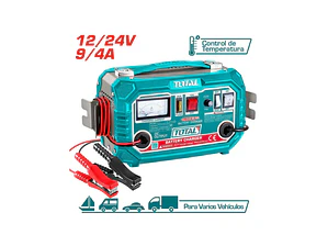 CARGADOR PARA BATERIA PARTIDA DE AUTO 12 A 24 VOLT CH