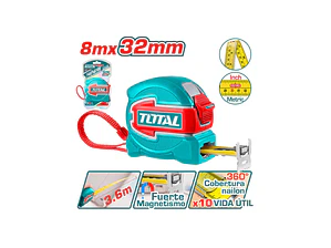 CINTA METRICA DE ACERO IMANTADA 8MX32MM