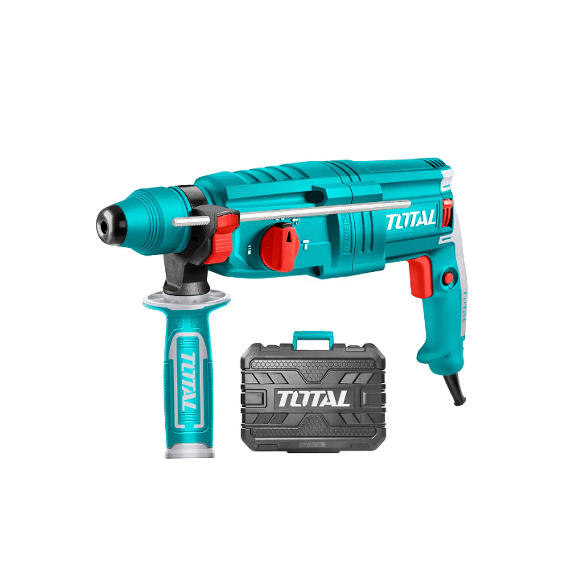 ROTOMARTILLO 800W SDS PLUS 2,5J +3 BROCAS Y 2 CINCELES 1