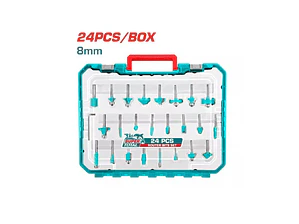 SET 24 PCS FRESAS 8MM