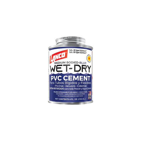 Lanco Wet-Dry Pegamento para PVC