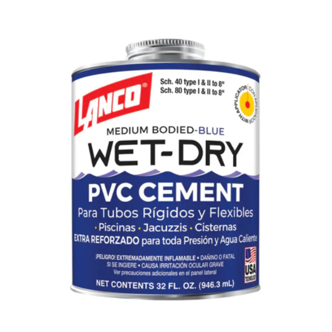 Lanco Wet-Dry Pegamento para PVC 4