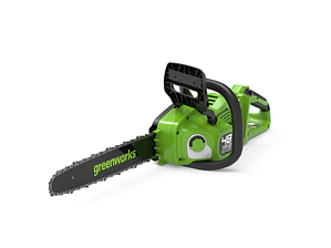 Motosierra Inalámbrica Greenworks 48V 16” – Potente, Silenciosa y Eficiente