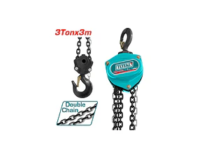 TECLE DE CADENA 3TN - 2 CADENAS INDUSTRIAL