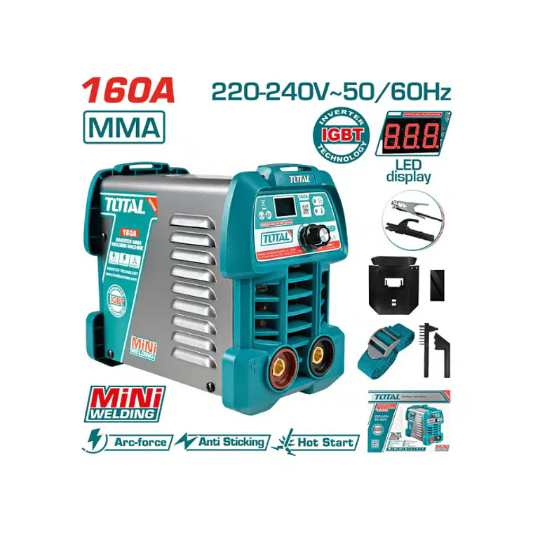 SOLDADORA INVERTER 160A LED 2