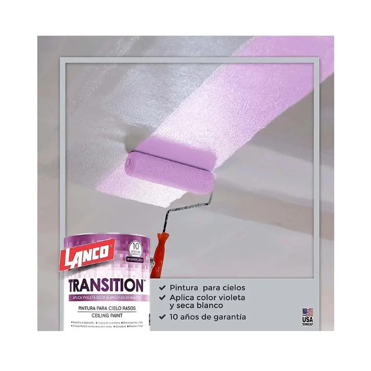 Pintura para cielo rasos Transition – Lanco 4