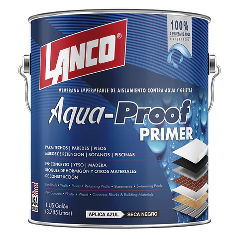 Impermeabilizante Aqua Proof - LANCO - Wall Gris 1GL