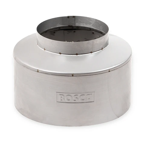 Embudillo AC Inox 6" x 10" | Reducción Acero Inoxidable para Chimenea y Estufa
