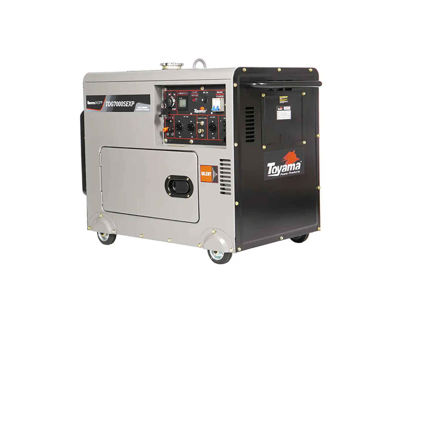 Generador Diésel Toyama TDG7000SEXP | Generador eléctrico potente para respaldo e industria 1