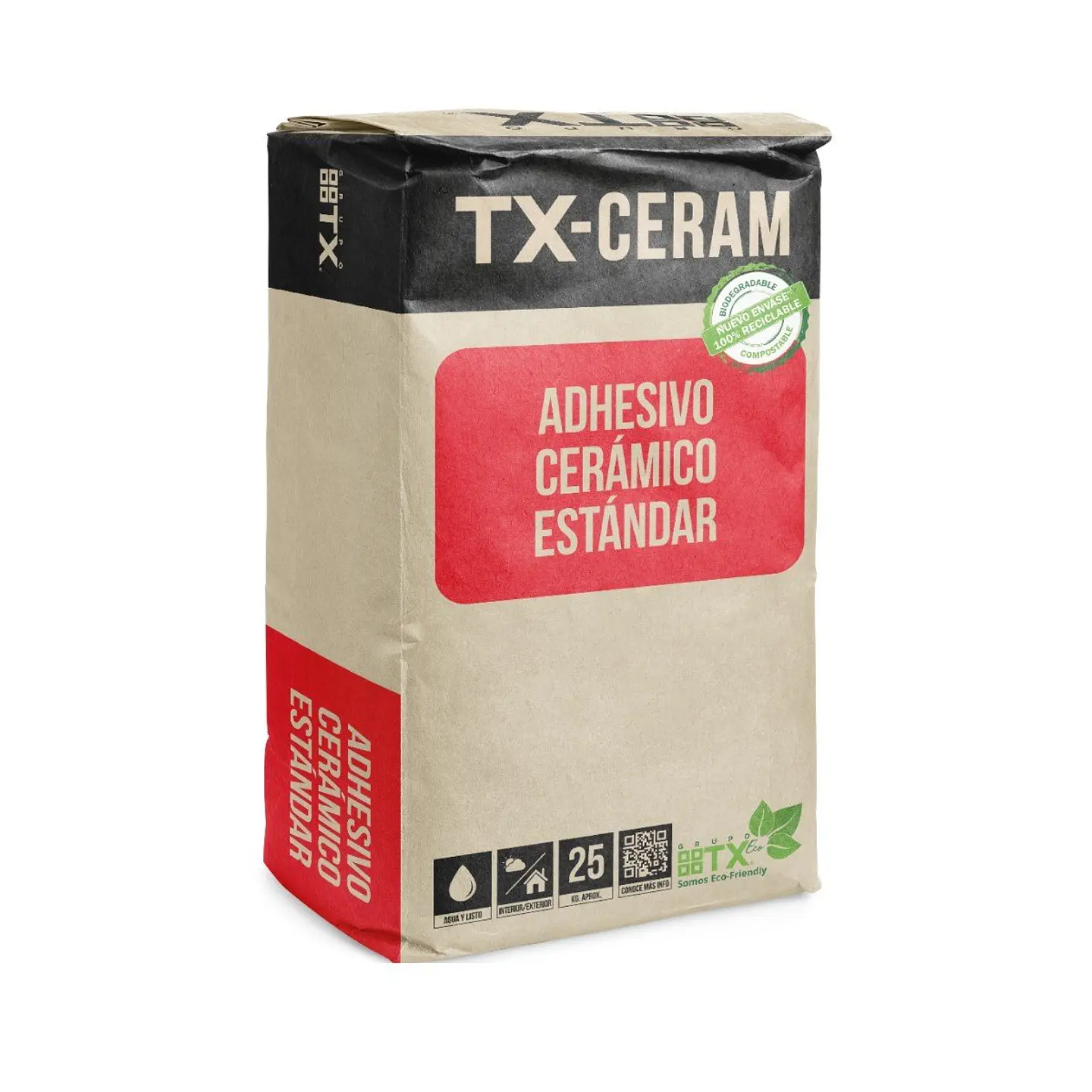 Adhesivo Cerámico Estándar TX-Ceram de 25kg 1