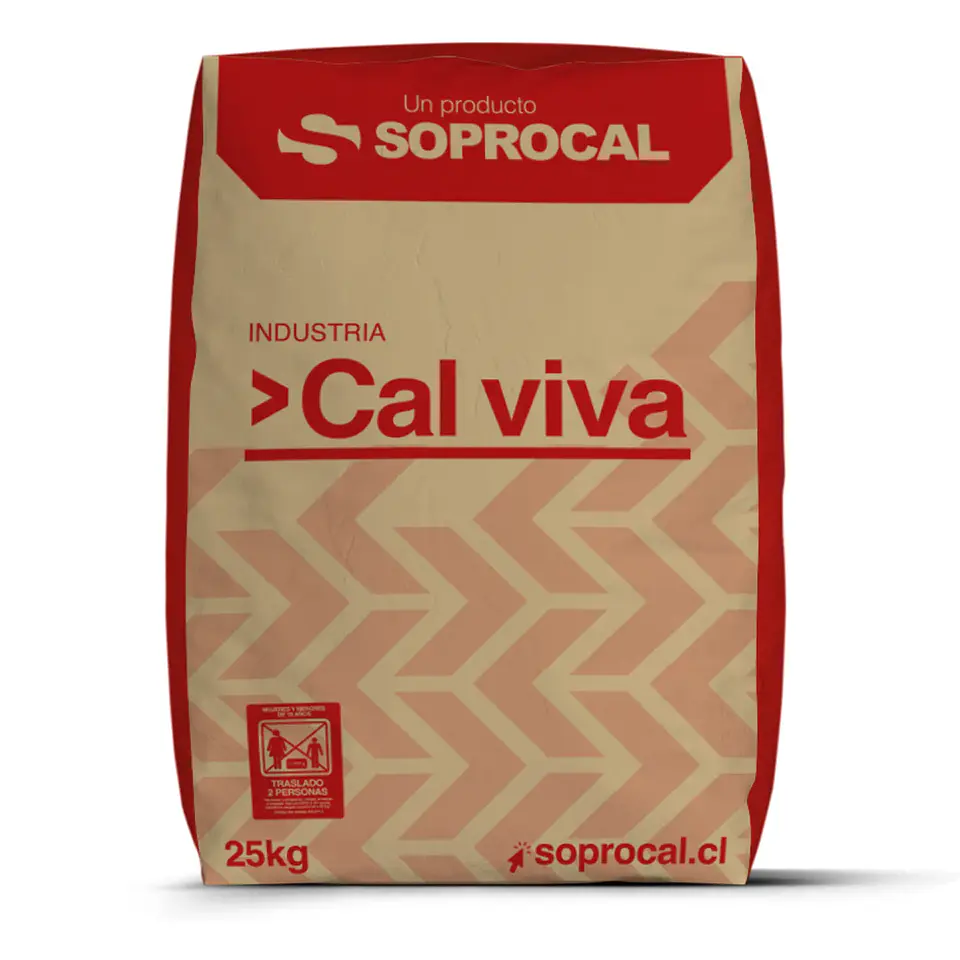 Cal Viva Molida en saco de 25 kgs - SOLO REGION METROPOLITANA 1