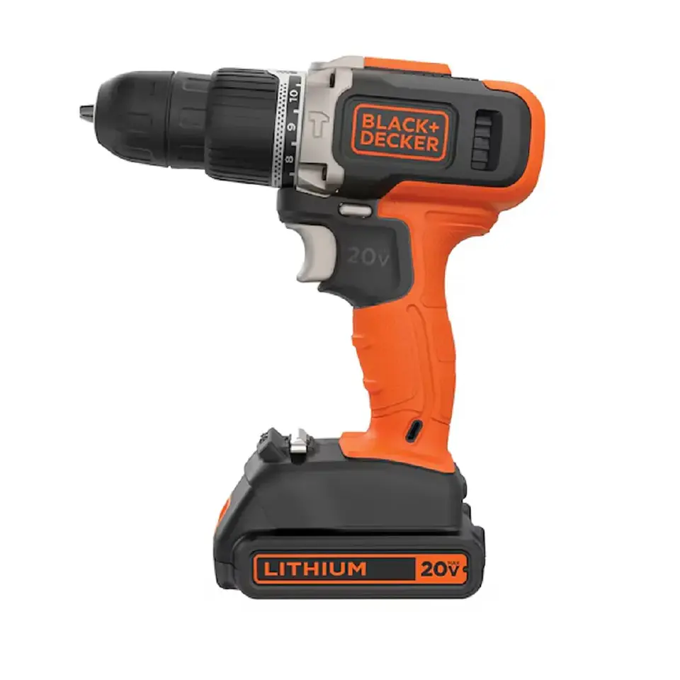 Taladro Percutor Black & Decker 20v inalámbrico 1