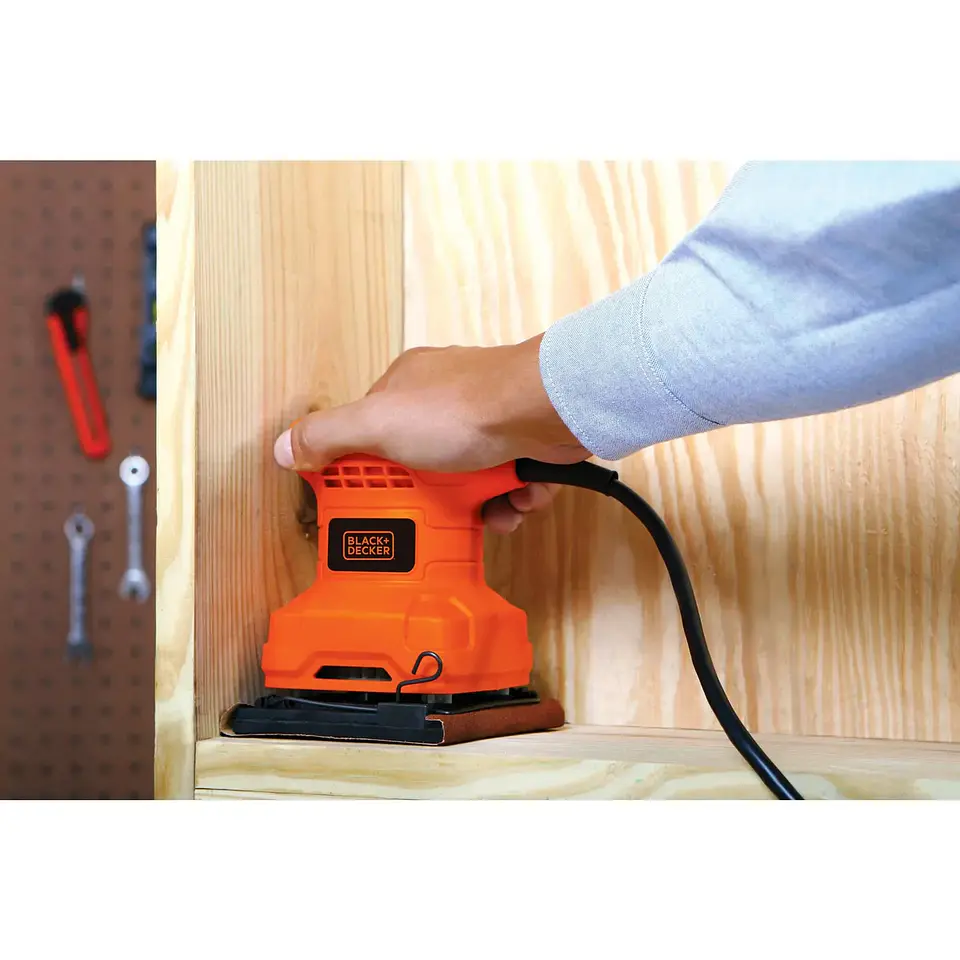 Lijadora Orbital 200W BLACK+DECKER BS200-B2C 2