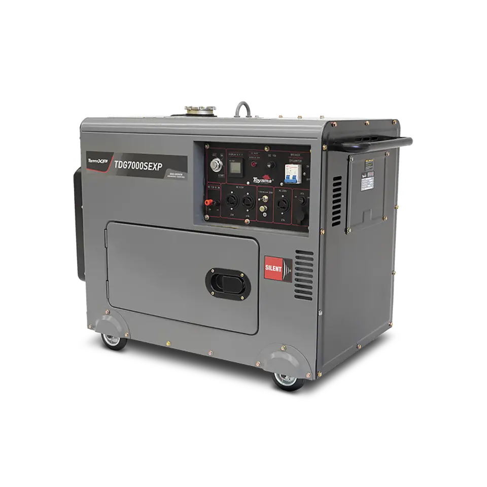 GENERADOR DIESEL (XP) TDG7000SEXP CABINADO 5,5 KW PARTIDA ELECTRICA 1