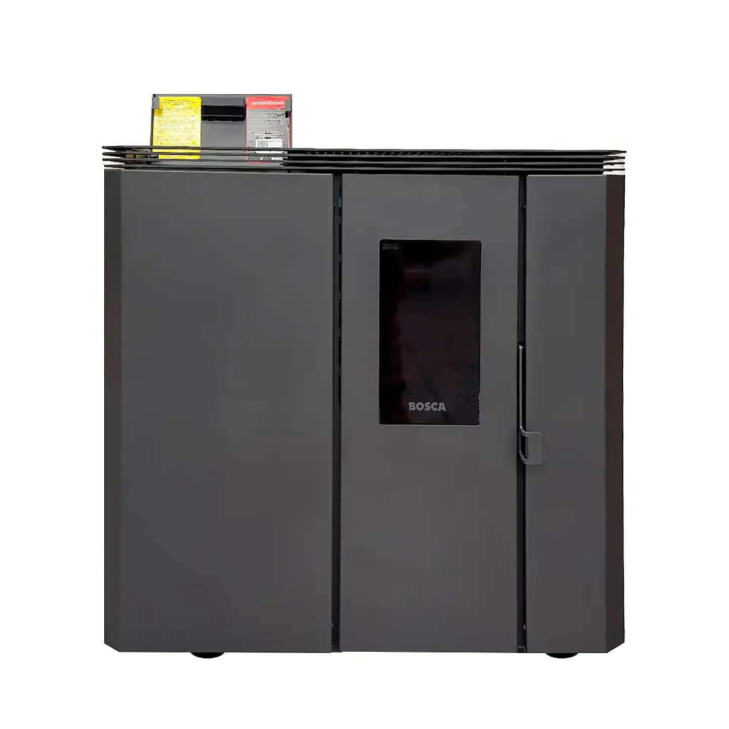Calefactor Bosca a Pellet FIT 9 Charcoal | Diseño slim, alto rendimiento y bajo consumo 1