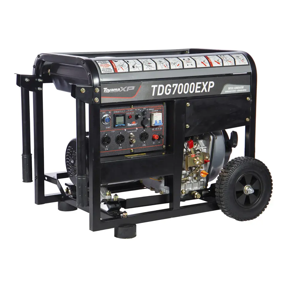 GENERADOR DIESEL (XP) TDG7000EXP 5,5KW PARTIDA ELECTRICA 1