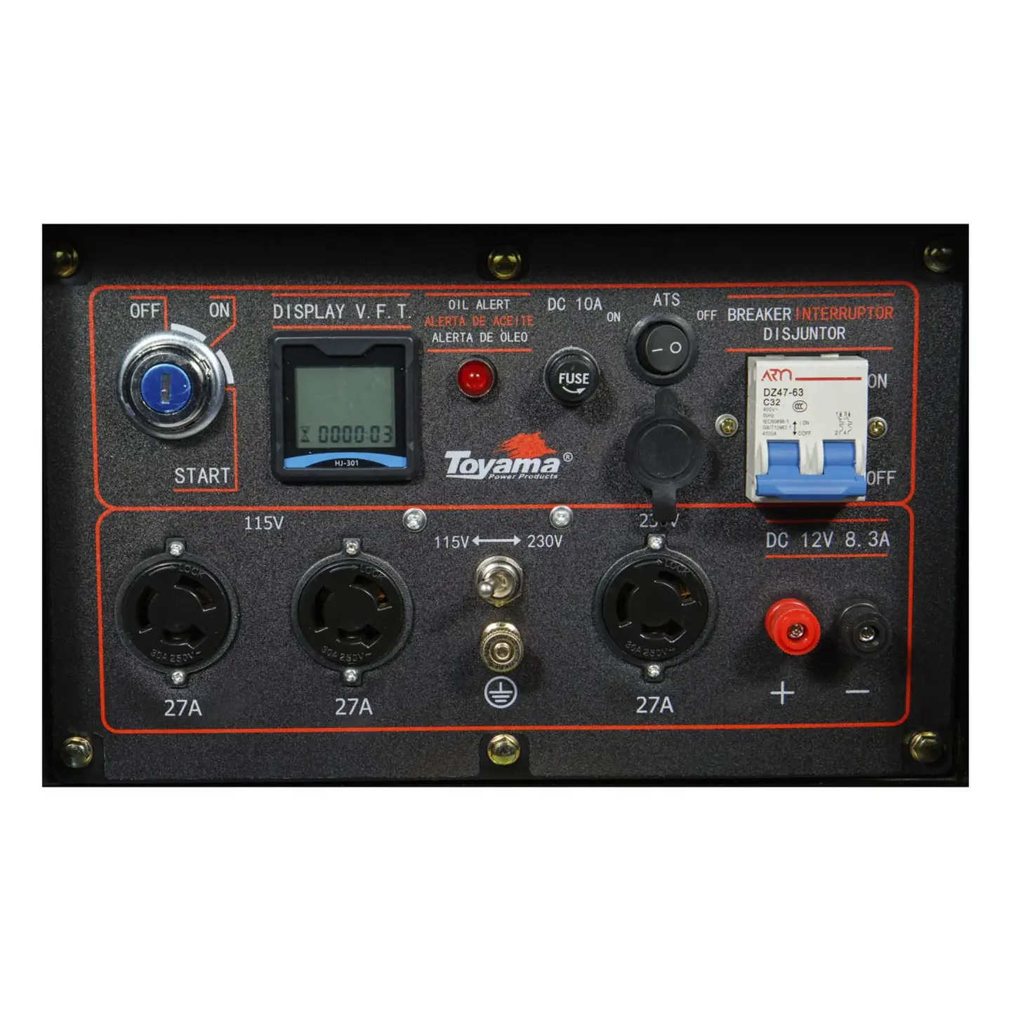 GENERADOR DIESEL (XP) TDG7000EXP 5,5KW PARTIDA ELECTRICA 3