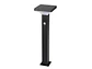 Aplique Solar Tipo Pedestal 3000K -Negro Vkb - Miniatura 2