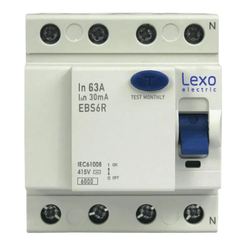 Interruptor Diferencial Inmunizado 2X63A 30Ma- Lexo