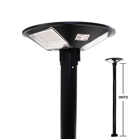 Kit Pagoda Solar 150W+ Poste De 3Mts