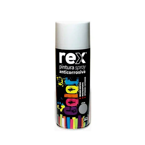 Rex Pintura Spray Anticorrosiva Color (Gris)