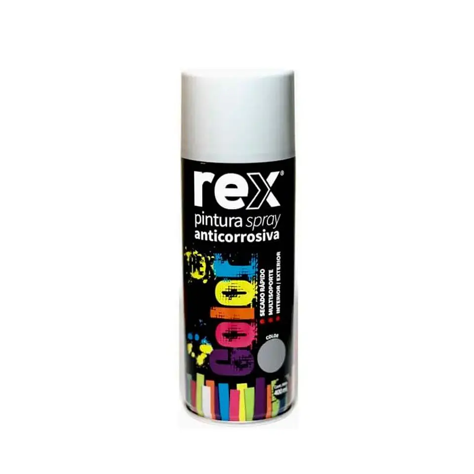 Rex Pintura Spray Anticorrosiva Color (Gris) 1