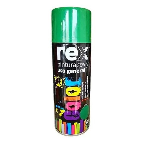 Rex Pintura Spray Uso General Color (Verde)
