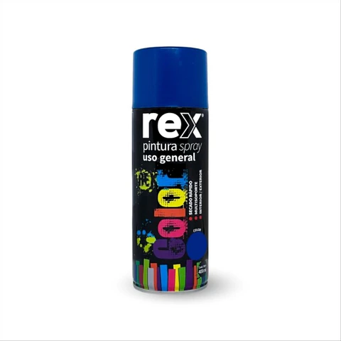Rex Pintura Spray Uso General Color(Azul)