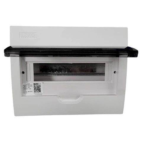 Tablero Embutido 12P Tapa Humo Lh - Lexo