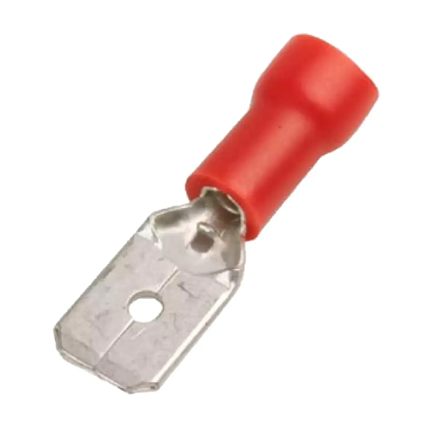Terminal Macho Media Aislada Rojo 16-22Awg 10Und 1