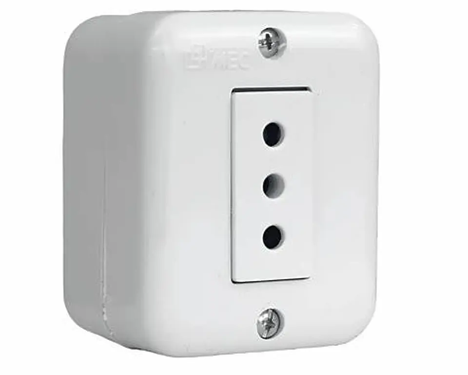 Enchufe Simple 10A 1