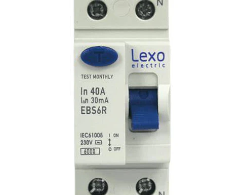 Int. Diferencial 2X40A 30Ma - Lexo