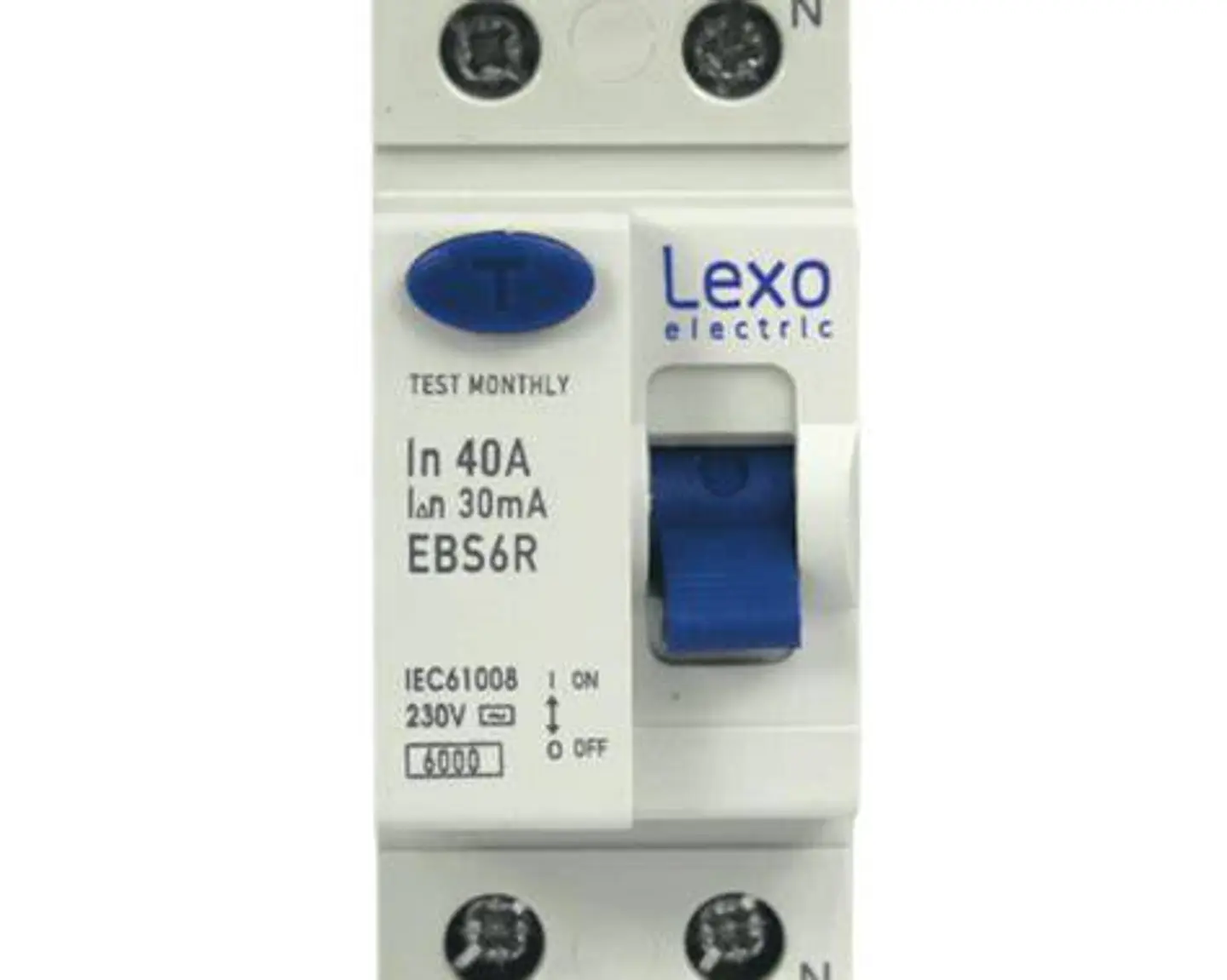Int. Diferencial 2X40A 30Ma - Lexo 1