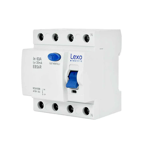 Int. Diferencial 4X63A 30Ma - Lexo