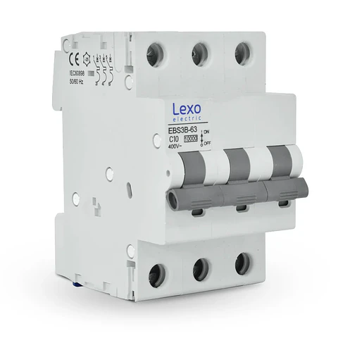 Int. Automatico 3X10A C 10Ka - Lexo