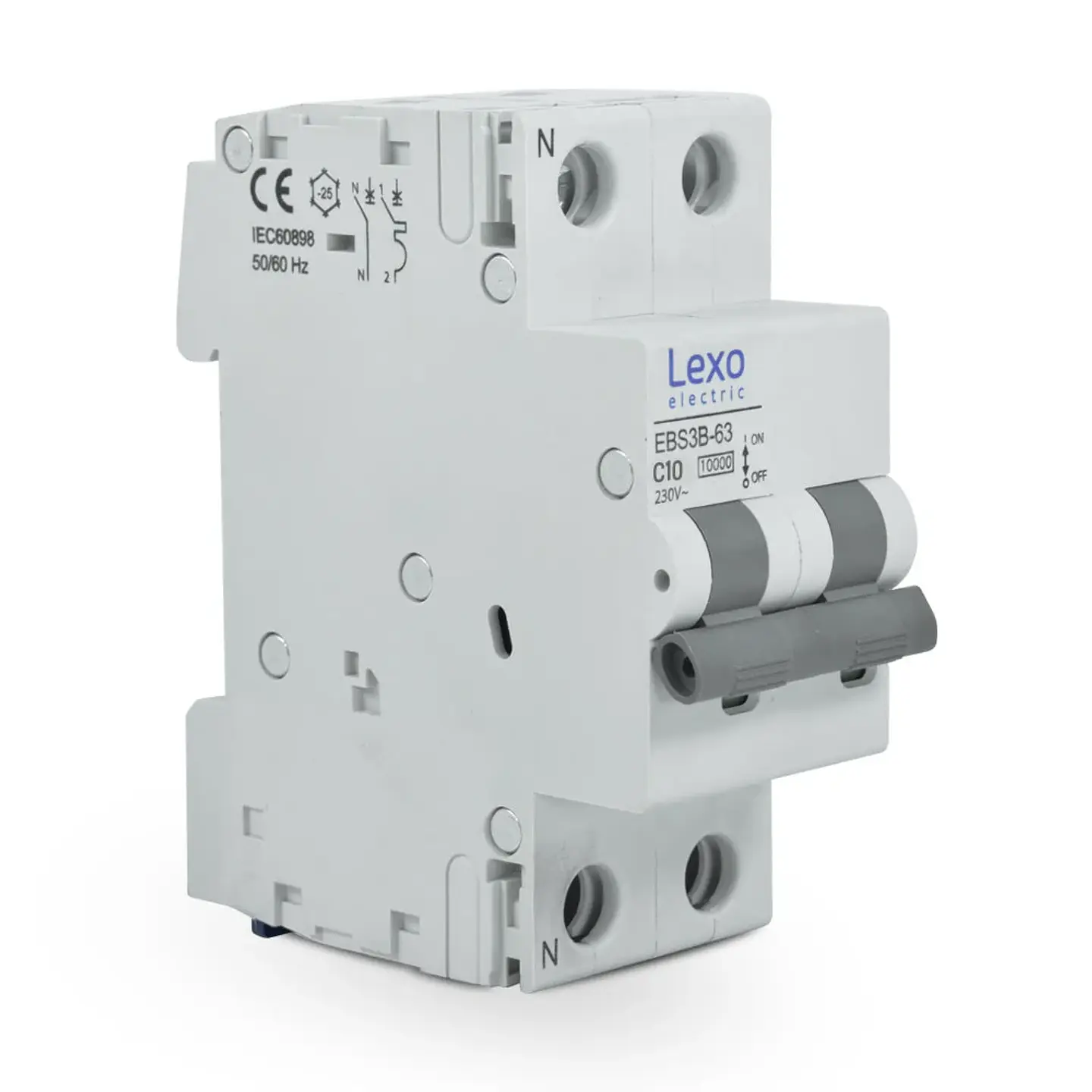 Int. Automatico Bipolar 10A C 10Ka - Lexo 1