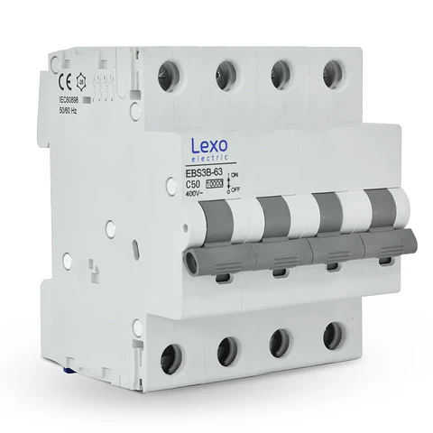 Int. Automatico 4X50A C 10Ka - Lexo