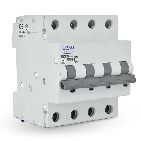 Int. Automatico 4X63A C 10Ka - Lexo