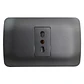 Toma Corriente Simple 10/16A 250V Grafito Armado - Miniatura 1