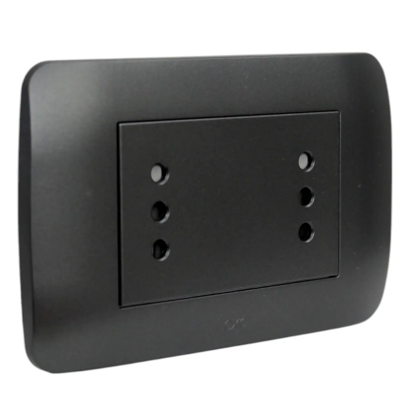 Toma De Corriente Duplex 10A 250V Grafito 2