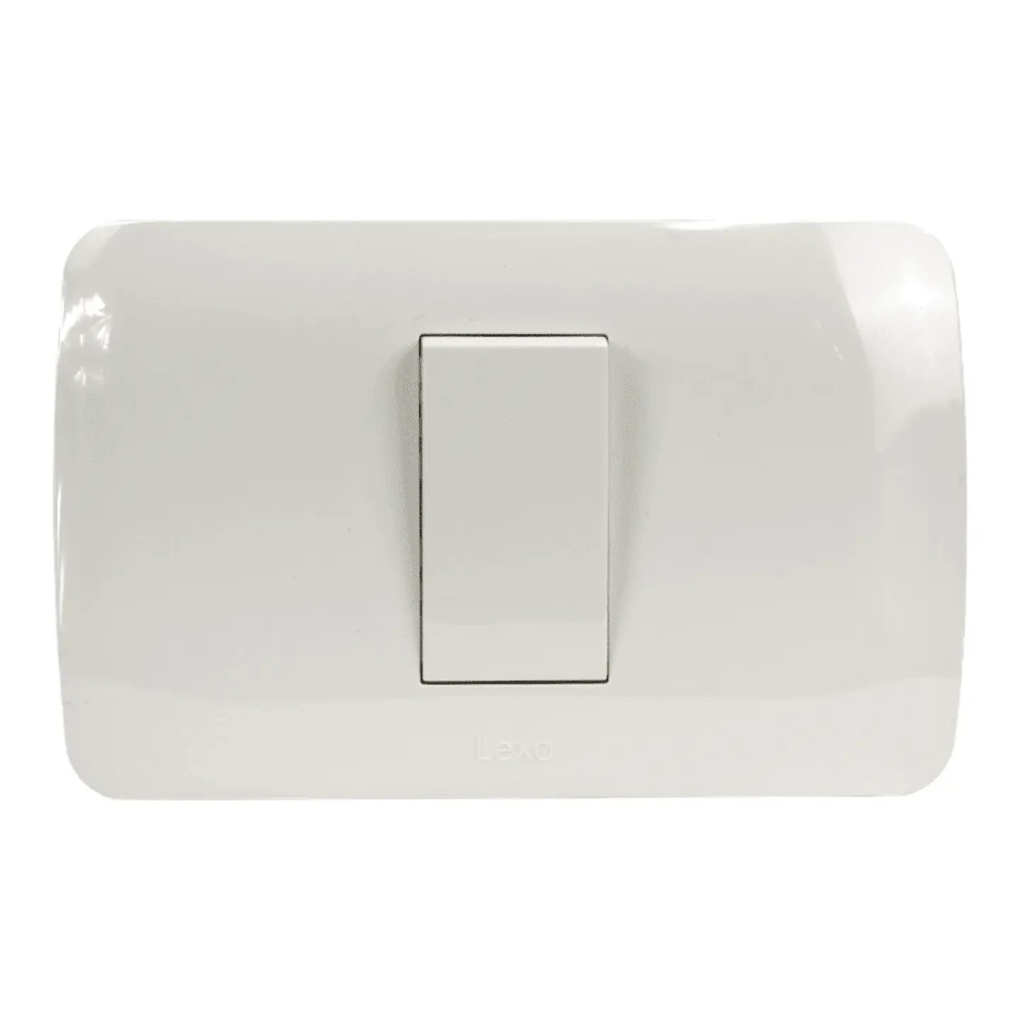 Interruptor Simple 9/24 10A 250V Blanco Armado 1