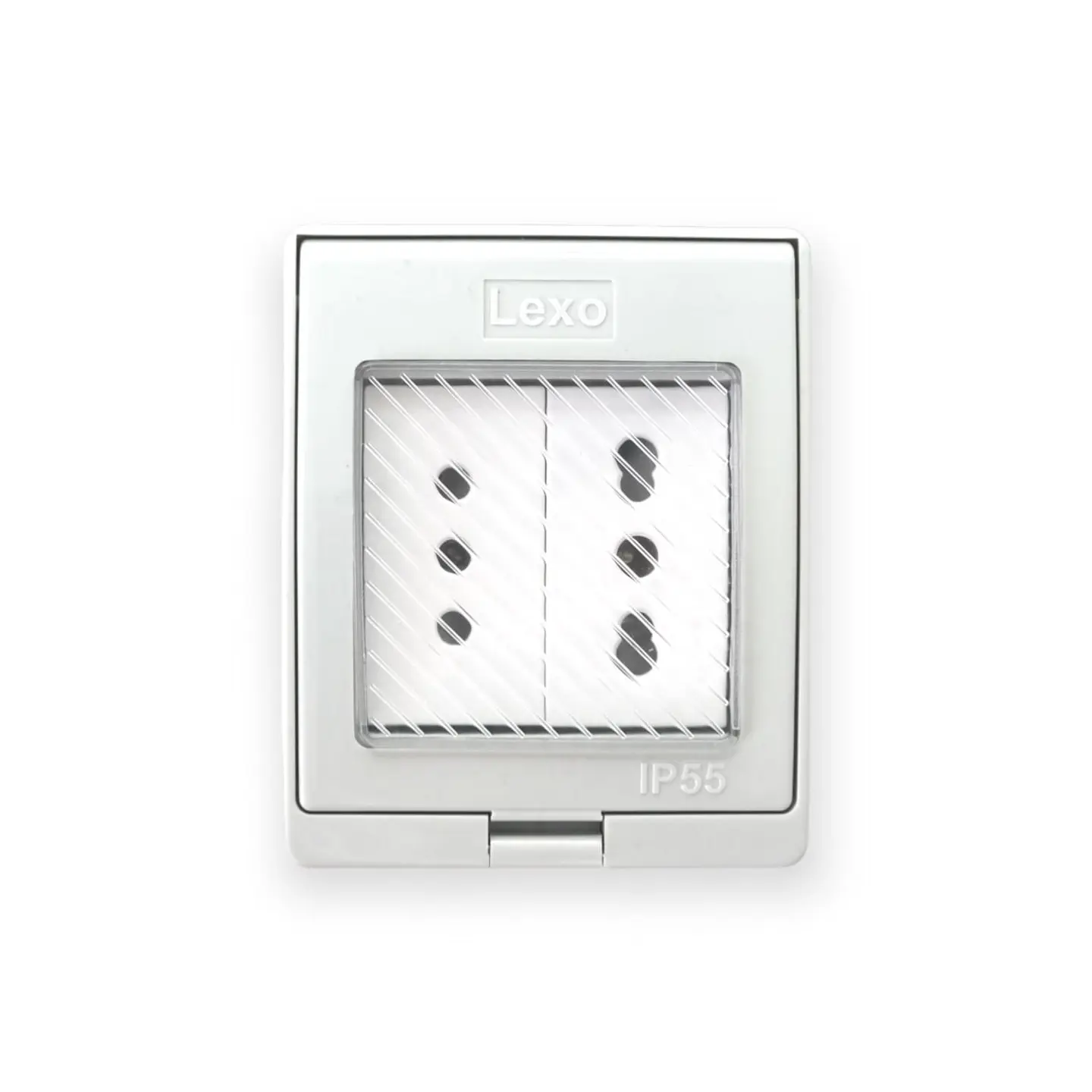 Hidrobox Doble 10A + 10/16A Lexo 1