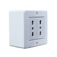 Casquete Ip20 Tomacorriente Doble 10/16A- Blanco-Lexo - Miniatura 2
