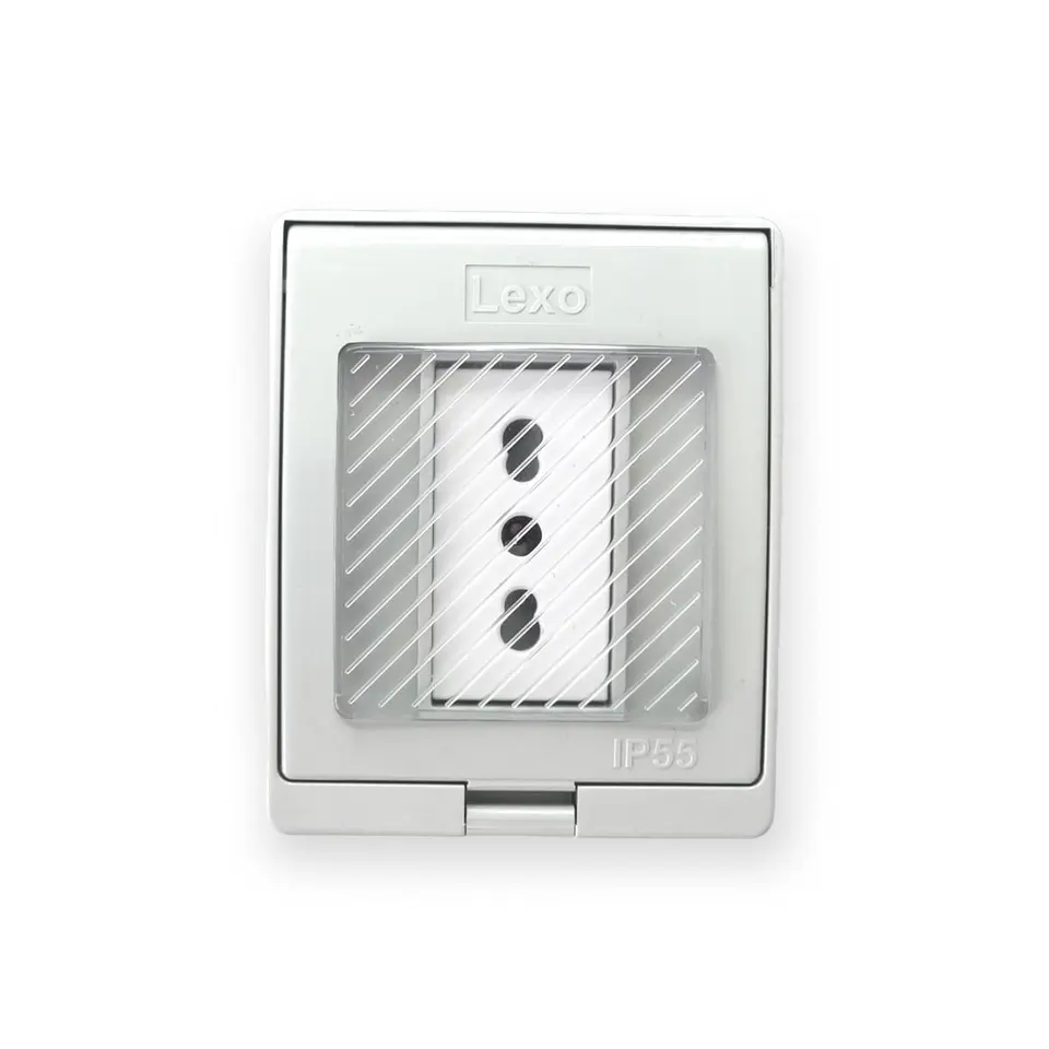 Hidrobox Enchufe Simple 10/16A-Lexo 1