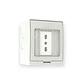 Hidrobox Enchufe Simple 10/16A-Lexo - Miniatura 2