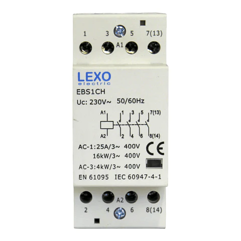 Contactor Modular 4X25A - Lexo