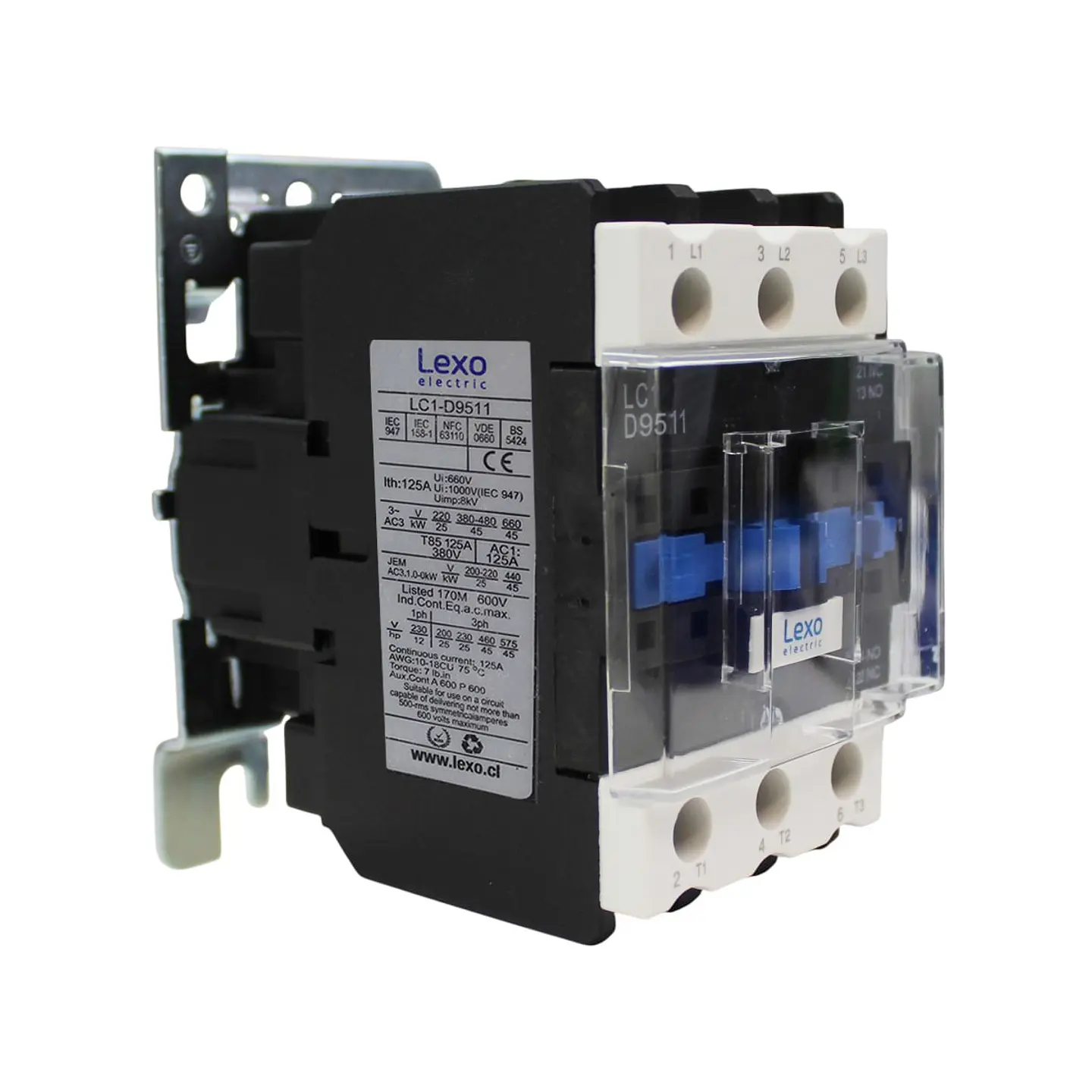 Contactor 95A Bobina 220V- Lexo 2